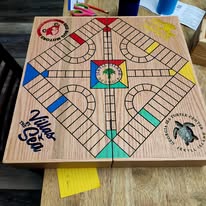 Custom multi-color game board