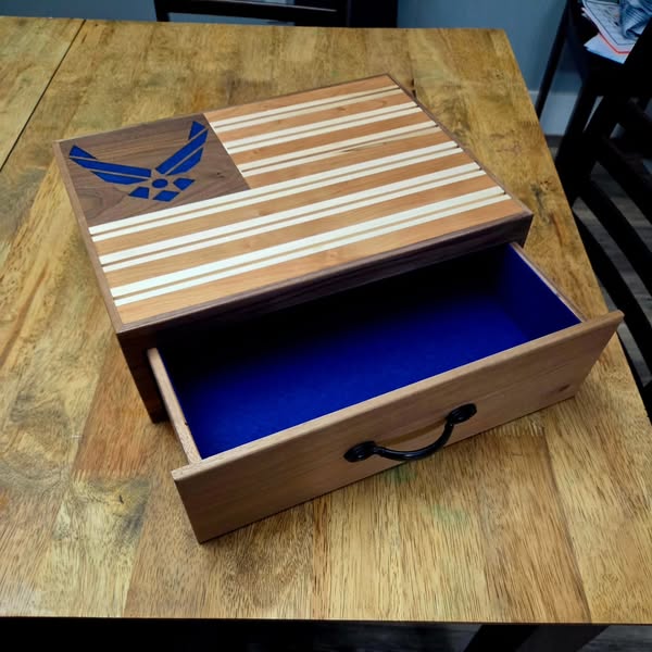 Air Force keepsake box